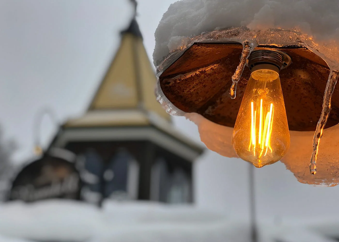 Winterabend im Rundell — Jagatee und Kerzenlicht